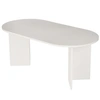 Image de Table à manger en bois "Sablin" - 180 x 89 x 75 cm - Bois Blanc