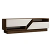 Image de Meuble TV en bois "Koza" - 160 x 40 x 45 cm - NoyerBlanc
