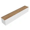 Image de Meuble TV en bois "West" - 150 x 32 x 30 cm - Pin blanc de l'Atlantique