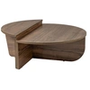 Image de Table basse en bois "Orion" - 90 x 60 x 30 cm - Noyer