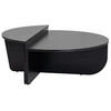 Image de Table basse en bois "Orion" - 90 x 60 x 30 cm - BoisNoir