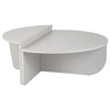 Image de Table basse en bois "Orion" - 90 x 60 x 30 cm - Blanc