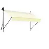 Image de Store banne 250x150 cm avec éclairage led et manivelle - Beige