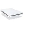 Image de Matelas mousse 140x190 cm accueil progressif soutien mi-ferme epaisseur 22 cm housse de matelas