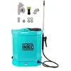 Image de Pulvérisateur à batterie 12V/8AH Pulvérisateur Jardin 16Litres Dorsal Lance INOX extensible + 3 Buses