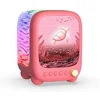 Image de Veilleuse avec lumière ondulante + haut-parleur Océan Rose Corail