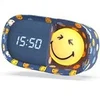 Image de Réveil veilleuse Smiley Bleu