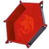 Image de Piste de dés Red Dragon Cuir et velours 19 x 19 cm