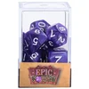 Image de Lot De 7 Des Multiformat   Violet Nacre