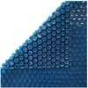Image de Bâche à Bulles Piscine Eco-Responsable Ronde 470 cm - Compatible Piscine Intex Diamètre 488 cm - ECOFILM Bleu Nuit 180 microns - Fabrication