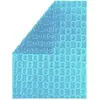 Image de Bâche à Bulles Piscine 6,5x3,5 m OXO Light Blue 400 microns - Non Bordée - Confection France - Kit oeillets + bâchette protection