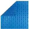 Image de Bâche à Bulles Piscine 9x4,5 m OXO Dark Blue 500 microns - Non Bordée - Confection France - Kit oeillets et bâchette de protection