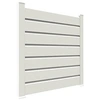 Image de Closea Kit cloture - Lame 16cm - PVC Blanc - LG: 12m x H: 1m44