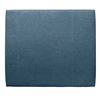 Image de Tete de lit Tapissée Tissu Bleu L 160 cm - Ep 10 cm rembourré