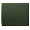 Image de Tete de lit Tapissée Tissu Vert L 140 cm - Ep 10 cm rembourré