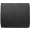 Image de Tete de lit Tapissée Tissu Noir L 200 cm - Ep 10 cm rembourré