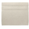 Image de Tete de lit Lignes Tissu Beige clair L 160 cm - Ep 10 cm rembourré