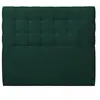 Image de Tete de lit Capitonnée Velours Vert L 140 cm - Ep 10 cm rembourré