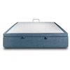 Image de Sommier Coffre Tissu Bleu 180x200 H39cm