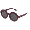 Image de Hello Hossy - Chamy Plum - Lunettes de soleil enfant Violet foncé - 5 - 8 ans