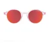 Image de Altitude Eyewear - Malo 6-8 ans - Lunettes de soleil enfant Cristal Pink - Silver Flash Cat 3
