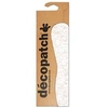 Image de 3 feuilles Décopatch - Blanc craquelé 444