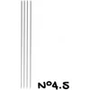 Image de Aiguilles à tricoter double pointe alu. 20cm n°2 à 5-(...) -