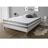 Image de Matelas mousse 140x190 cm accueil enveloppant soutien ferme epaisseur 24 cm 3 zones