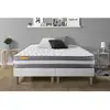 Image de Septnuits Matelas double sommiers Memo Plus Memoire de forme 3 zones 160 x 200 cm