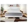 Image de Ensemble matelas 160 x 200 cm Memo plus - Mousse à mémoire de forme - Ep : 24 cm - Ferme - sommier Blanc
