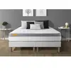 Image de Matelas 160x200 + double sommier 80x200 Memo Zen Mousse à mémoire de forme 5 zones de confort MAXI épaisseur
