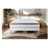 Image de Ensemble matelas 180 x 200 cm Memo zen - Mousse à mémoire de forme - Ep : 26 cm - Ferme - sommier Blanc