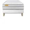 Image de Matelas + sommier 90x190 Memo Luxe Ressorts ensachés + mémoire de forme 5 zones de confort MAXI épaisseur