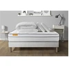 Image de Pack matelas + sommier 160x200 Memo Luxe Ressorts ensachés + mémoire de forme 5 zones de confort MAXI épaisseur + Couette + 2 or