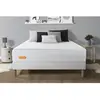 Image de Septnuits Matelas et sommier Memo Bio Mousse a memoire de forme 5 zones de confort Maxi epaisseur Dehoussable 140 x 190 cm