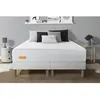 Image de Septnuits Matelas double sommiers Memo Bio Mousse a memoire de forme 5 zones de confort Maxi epaisseur Dehoussable 160 x 200 cm