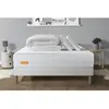 Image de Septnuits Pack Matelas sommier Memo Bio Mousse avec Couette et 2 oreillers 140 x 200 cm