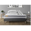Image de PACK matelas + sommier gris 160x200 Memo Plus Mémoire de forme 3 zones + 2 oreillers + couette