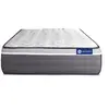Image de Matelas 90x200 cm Ressorts ensachés et Mémoire de forme - Actiflex Plus