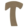 Image de Lettre majuscule T en bois MDF à décorer - 8 cm