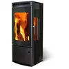 Image de Poêle à bois étanche Anaya tri-vision de 9kw