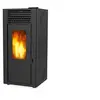 Image de Poêle à granulés de bois 11.9kw noir orphee 12 noir