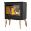 Image de Poêle à bois USKO 8.7KW en fonte - étanche - eco design