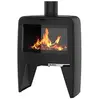 Image de Poêle à bois PAUL HAUT 10KW en fonte - étanche - eco design