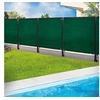 Image de Brise vue renforcé 1,5 x 10 M vert 220 gr/m² luxe PRO