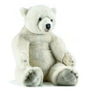 Image de Anima Ours Polaire Assis 100cm H