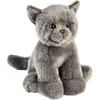 Image de Peluche chat chartreux assis 30cm