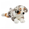 Image de 1703 Peluche Berger Australien Couché 60cmL