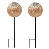 Image de 2 Balises solaires à planter AGADIR H45cm
