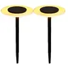 Image de 2 Balises solaires à piquer UFO H35cm